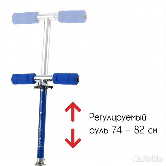 Самокат-снегокат 2в1