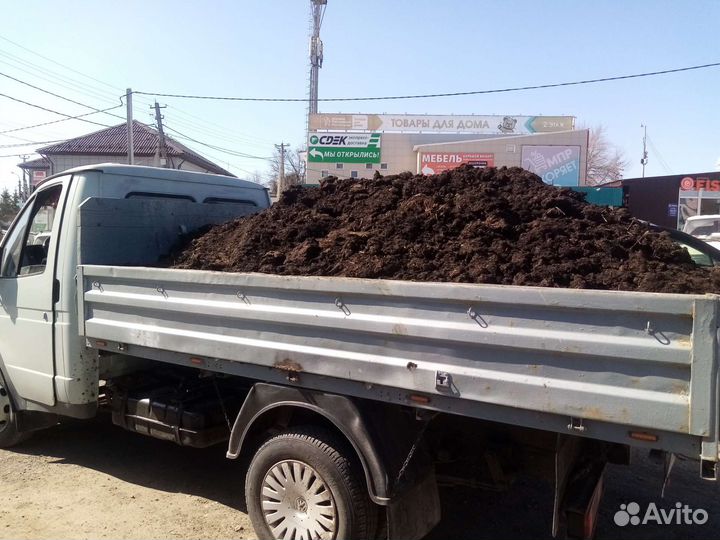 Чернозем Перегной в Нагаево на газели самосвал