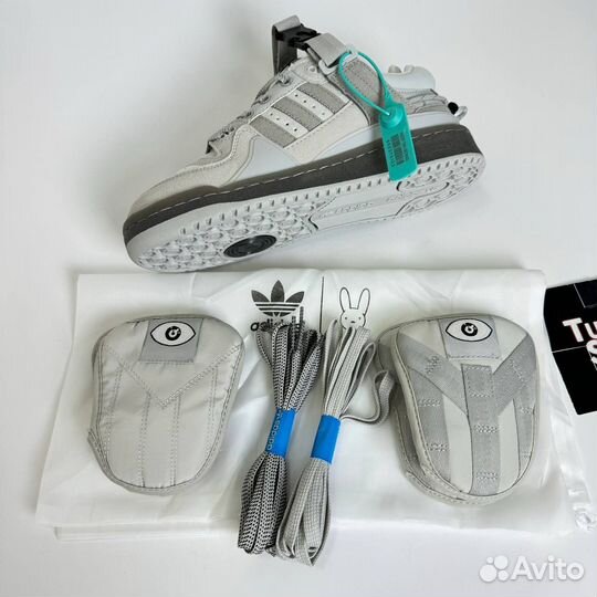 Мужские Кроссовки Adidas Forum Low Bad Bunny