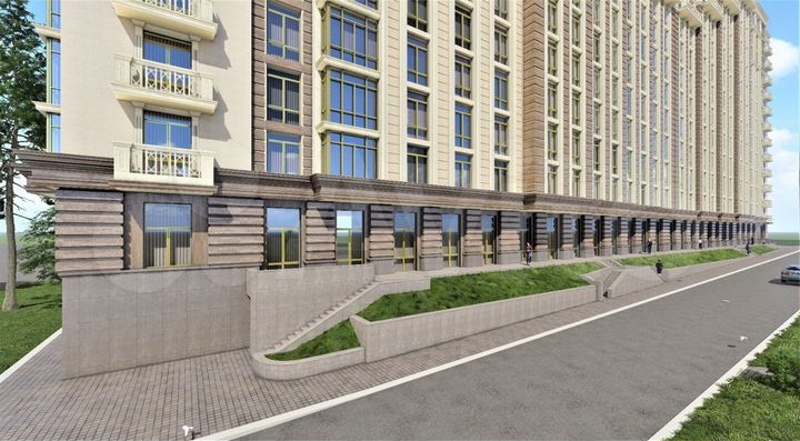 2-к. квартира, 86,5 м², 4/11 эт.