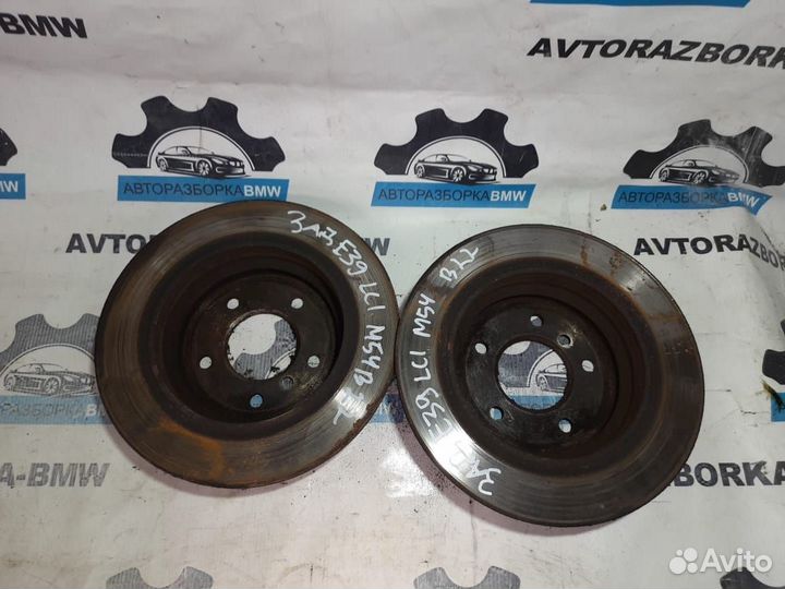 Диски тормозные задние BMW 5-серия E39 LCI