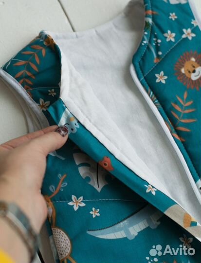 Спальный мешок для новорождённых 74-80