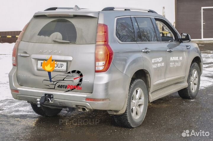 Фаркоп Хавал Н9 легкосъемный квадрат