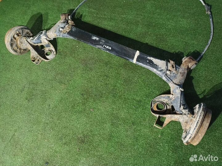 Балка подвески задняя Skoda Fabia 2 хэтчбек 5дв