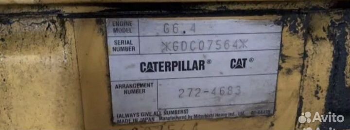 Двигатель в сборе CAT c6.4/320D