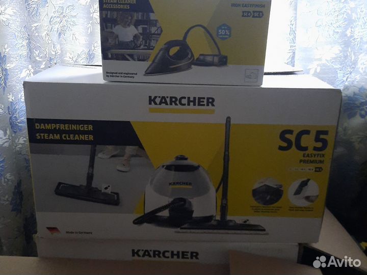 Пароочиститель karcher sc 5 в комплекте с утюгом