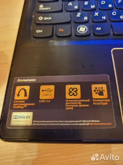 Ноутбук lenovo g580