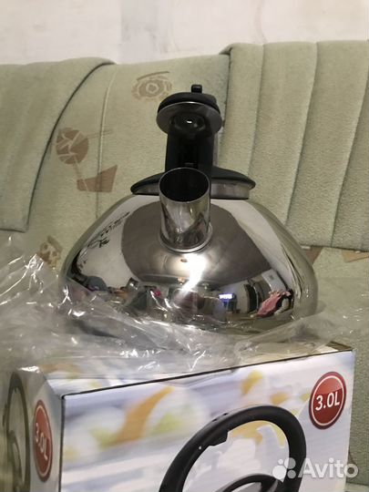 Чайник со свистком новый