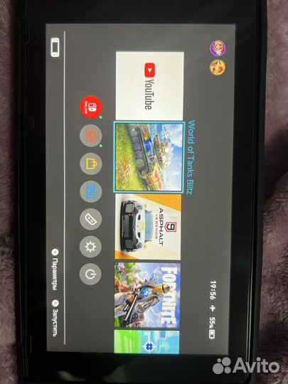 Игровая приставка nintendo switch прошитая