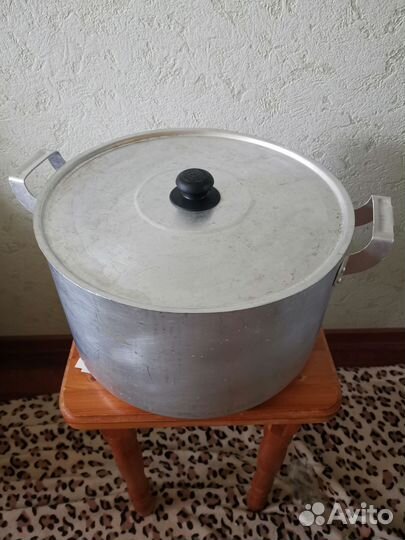 Кастрюля алюминиевая15л