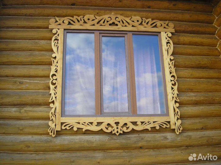 Резные наличники на окна