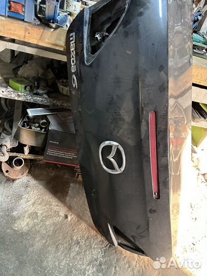 Крышка багажника mazda 6 gh седан