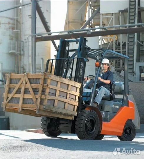 Помогу устроиться водителем погрузчика