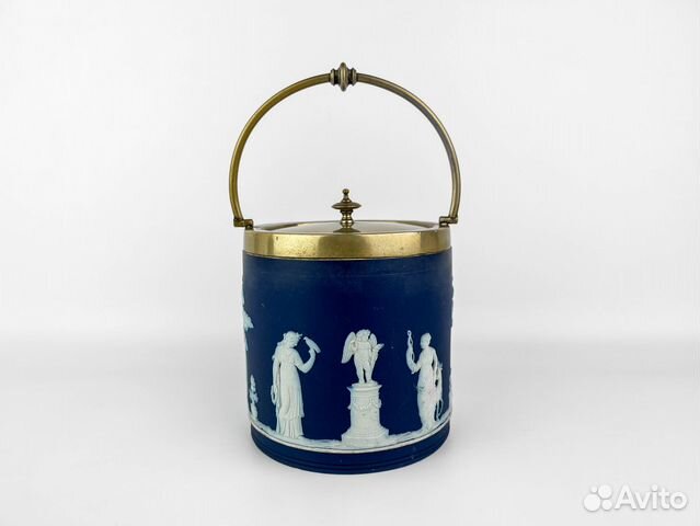 Бисквитница Wedgwood, Англия, фарфор, 1891-1908 гг