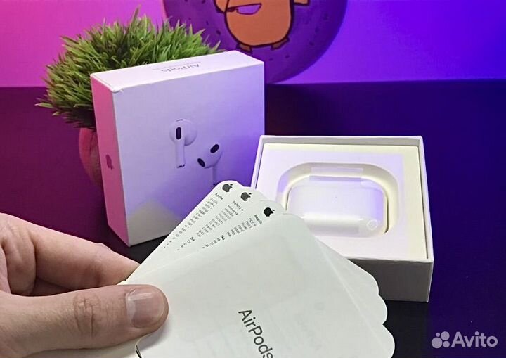 AirPods 3 (Гарантия 21д+доставка+чехол)