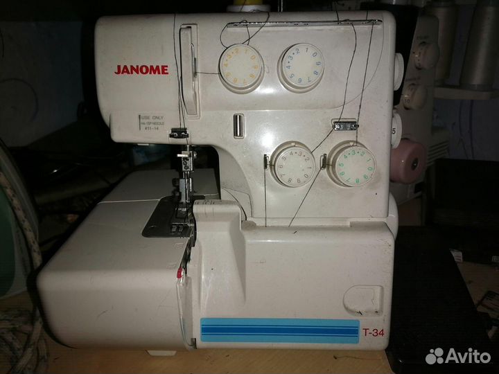 Оверлок janome Т34