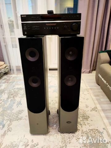 Ресивер(усилитель) Sony и колонки