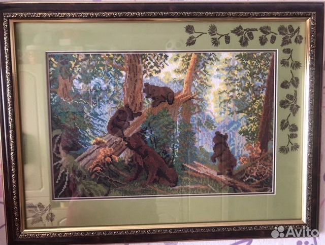 Вышиваю на заказ картины крестиком или бисером