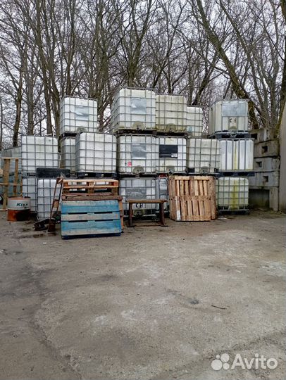 Пластиковые емкости баки 1000л