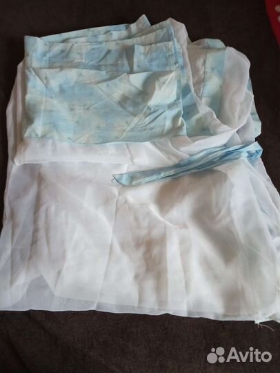 Бортики с балдахином