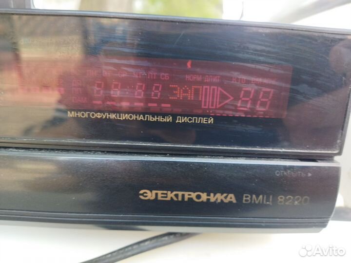 Видеомагнитофон вм 8220