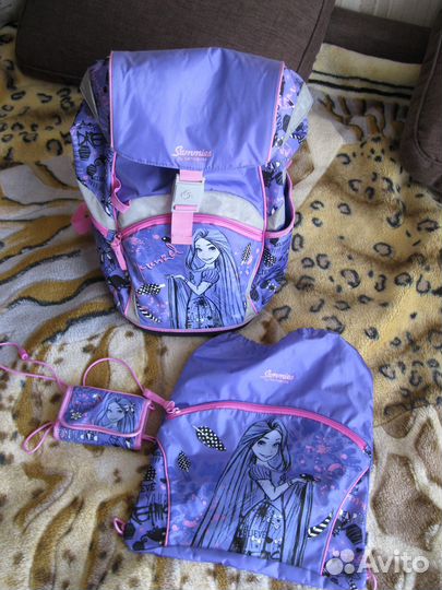 Школьный эргономичный рюкзак Samsonite Рапунцель