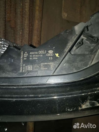 Фара левая Audi A6 C7 рест