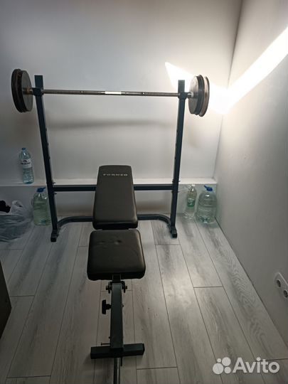 Скамья для жима лежа со стойками