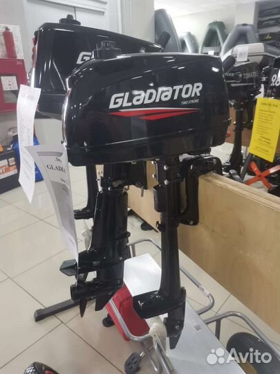 Лодочный мотор Gladiator 5 New гарантия 5 лет