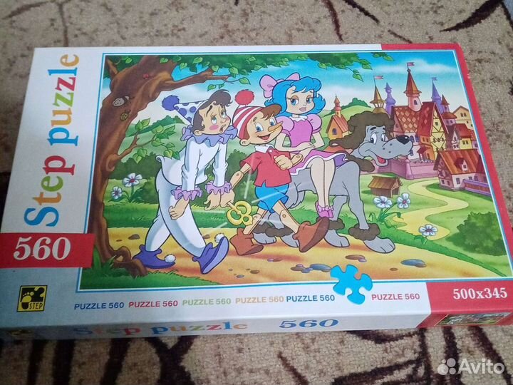 Пазлы 1000,560 деталей