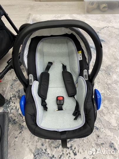 Коляска camarelo 3 в 1