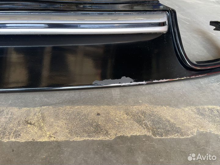 Диффузор на задний бампер Audi A4,А5