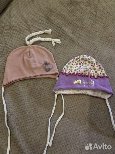 Детские шапки для девочки пакетом