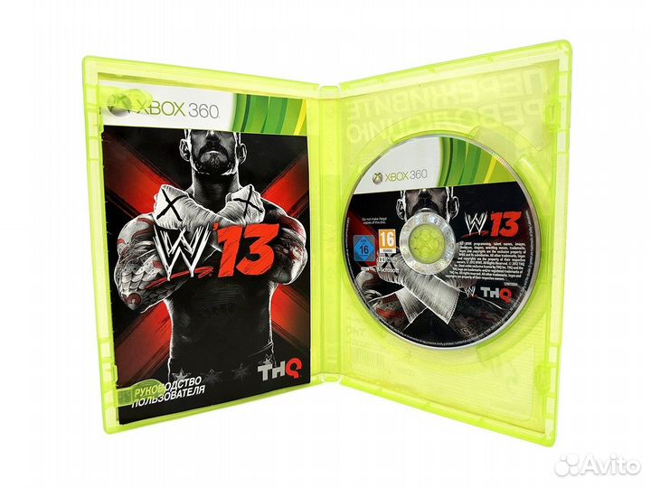 WWE 13 (Xbox 360, английская версия) б/у