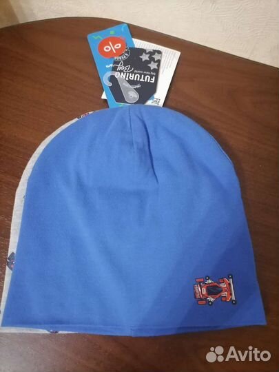 Шапка 2шт для мальчика тонкие