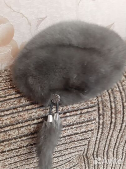 Шапка норковая женская