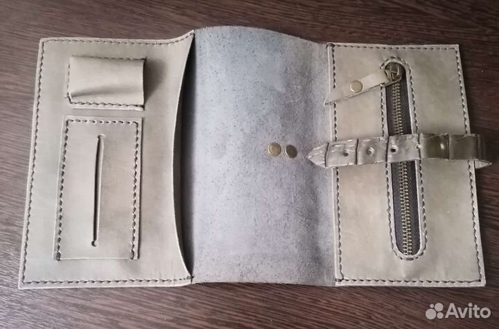 Кисет для табака из натуральной кожи