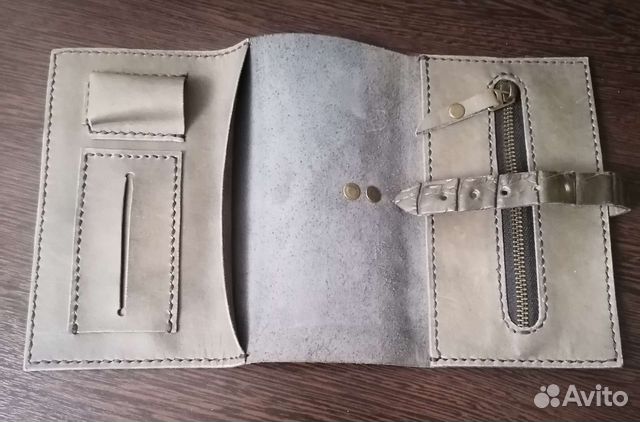 Кисет для табака из натуральной кожи