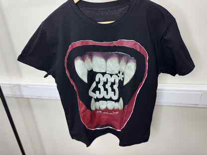 Женская футболка черная с принтом 48-50 размер, Москва