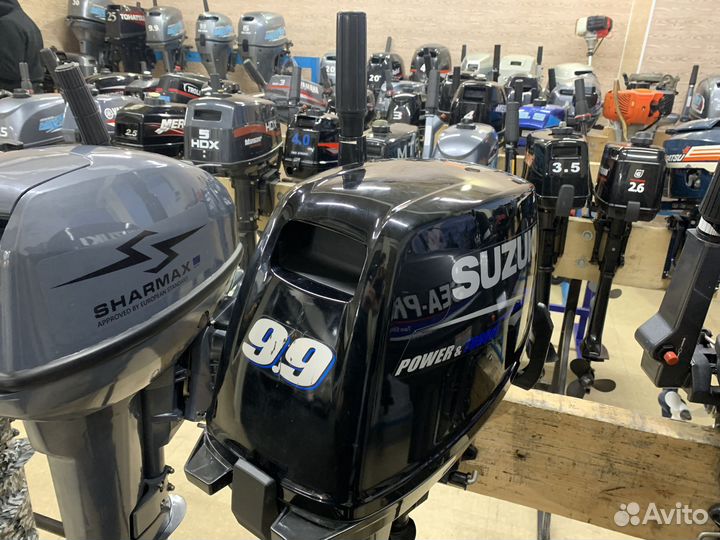 Лодочный мотор Suzuki 9.9 Б/У