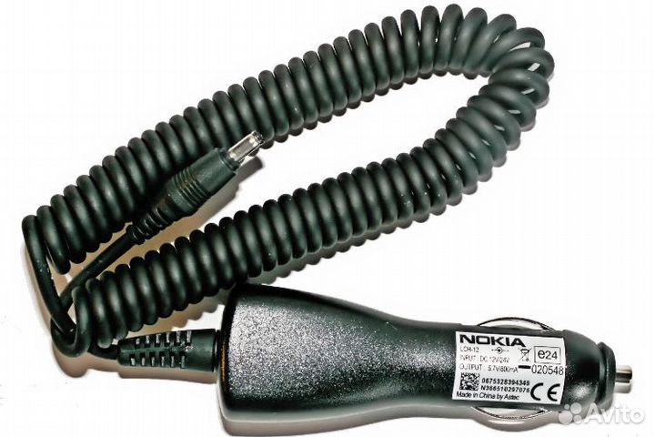 Автомобильные зарядники раритетных телефонов Новые