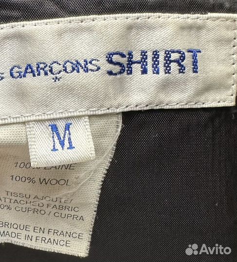 Пальто тренч comme des garçons оригинал