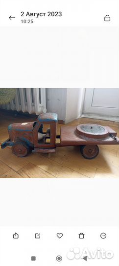 Машинка зис СССР детская железная