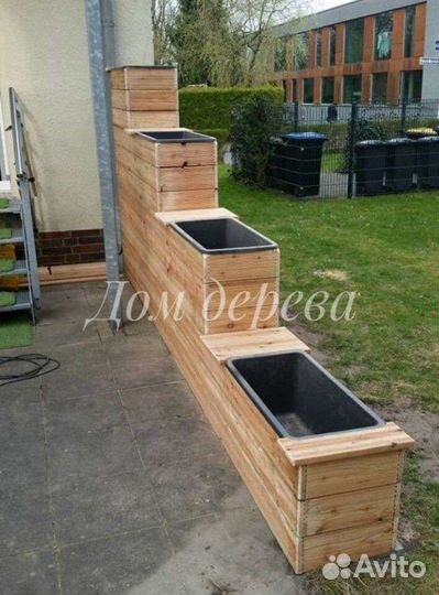 Вазоны кашпо высокие ограждение под цветы