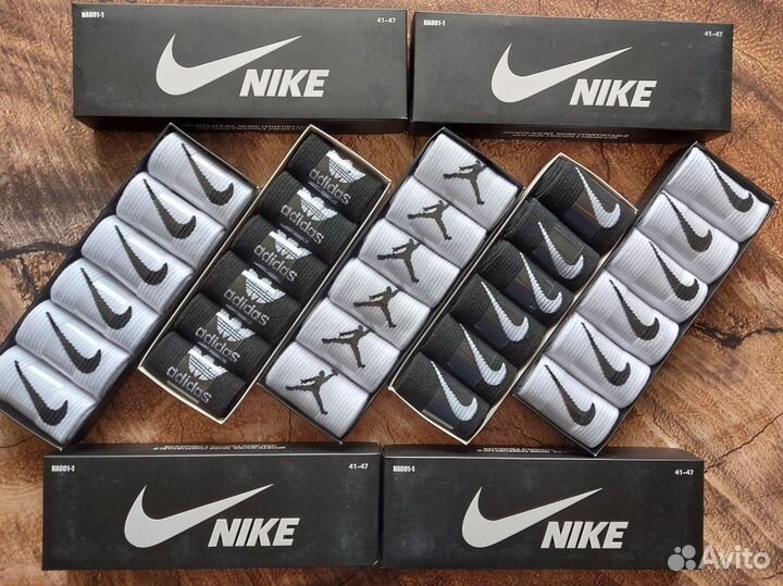 Носки Nike Adidas Puma Armani