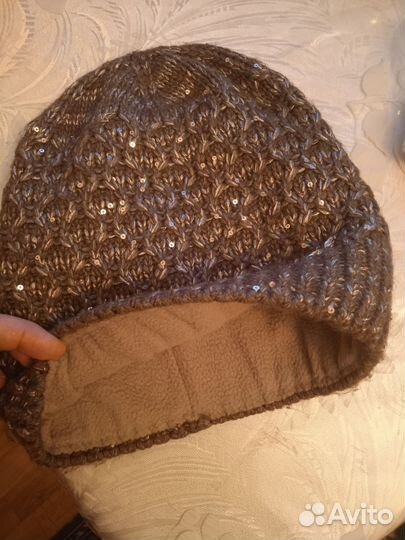 Шапка женская вязаная