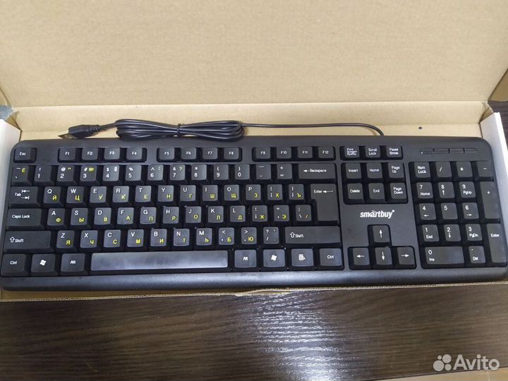 Клавиатура smartbuy ONE проводная чёрная