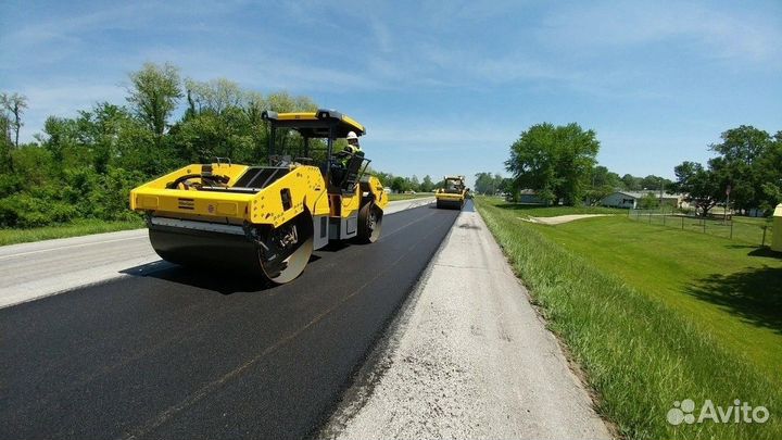 Асфальтирование, благоустройство, брусчатка