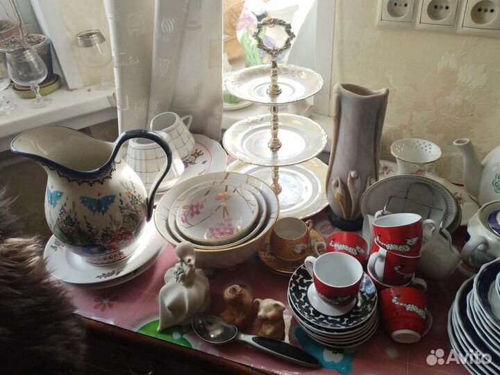 Посуда фарфор СССР и новая
