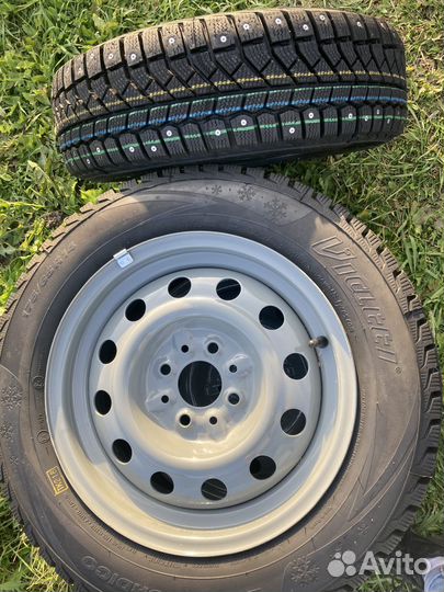 Зимняя резина r 14 новая на штампах